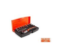 Bahco SL25 Metric Bit and Socket Set 1/4in Dynamic Drive (25 Piece)