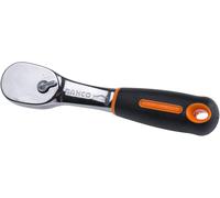Bahco 1/4 Inch Square Ratchet CRV Steel 120mm Combination Wrench