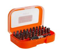 Bahco 1/4 Screwdriver Bit Set (Pack Of 31) Black (One Size)