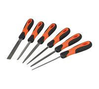 Bahco 1-476-04-3 Sandvik ERGO 6 Piece Key Hand Mini File Set 4" / 100mm