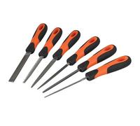 Bahco 1-476 Ergo File Set 6 Piece 100mm (4In) Multi Colour (One Size)