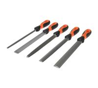 Bahco 1-477-08-2-2 Second Cut File Set, 5 Piece