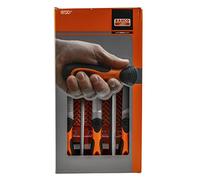 Bahco 1-477-10-2-2 Engineers File Set, 200mm, 5 Pieces