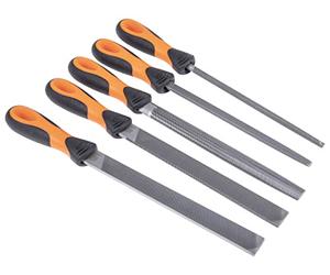 Bahco 1-478-08-1-2 File set 5PC | Second-cut flat file for shaping metal and general workshop use