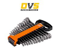 Bahco 111M/SH12 Metric Flat Combination Wrench Set 8-19mm - 12pcs/Plastic Holder