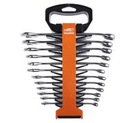 Bahco 111MSET12 Combination Spanner Metric with Chrome Polish (Set of 12)