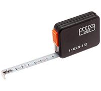 Bahco 1162N-1/2 Measuring Tape with Metric/Inch Graduations on Both Sides, Multi-Colour, 2 m