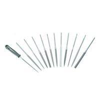 Bahco 12 Piece Precision Needle File Set in Plastic Wallet