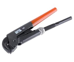 Bahco 140 "Swedish Model Pipe Wrench, Red/Black, 210 mm
