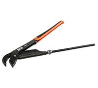 Bahco 1420 Pipe Wrench 430MM, Black/Orange