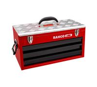 Bahco 1483KHD3RB 3 Drawer Heavy Duty Metallic Tool Box