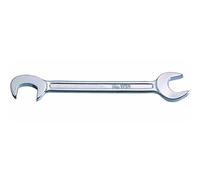 Bahco 1931M-10 Liliput Double Open End Wrench, Silver, 10 mm