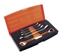 Bahco 1RM/SH8 Ratchet Combination Wrench, Multi-Colour, Set 8 Pieces