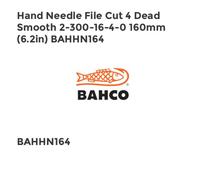Bahco 2-300-16-4-0 Hand Needle File Cut 4 Dead Smooth 160mm (6.2in) BAHHN164