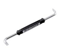 Bahco 2047-0.8-4 BH2047-0.8-4 Double Offset Screwdrivers for Slotted Screws, Silver/Black, 0,8X4X100