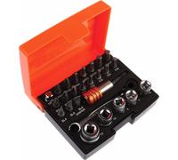 Bahco 2058/S26 Ratchet Socket Bit Set, 26 Pieces