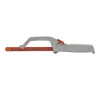 BAHCO 208 Flush Cut Mini Adjustable Metal Cutting Hacksaw & 12" (300mm) Blade