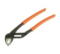 Bahco 222 D Screw Joint Water Pump Pliers, Pvc Coated Handles Multi Colour (192mm)