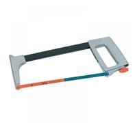 Bahco 225-PLUS Hacksaw Frame, 300mm Length, Orange/Silver/Black