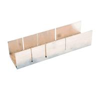 Bahco 234-A2 Aluminum Miter Box, Silver/Beige