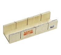 Bahco 234-W2 Laminated Wood Miter Box, Beige