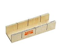 Bahco 234-W3 Laminated Wood Miter Box, Beige