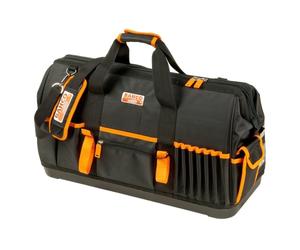 Bahco 24" Hard Bottom Closed Top Hold-All 42L Tool Storage Carry Bag,4750FB2-24A