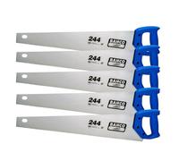 Bahco 244 Hand Saw 22 Inch - For Wood (Medium-Thick) - 5 Pack - (Bacho, Barco)