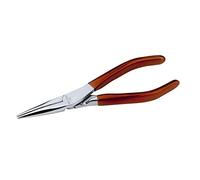 Bahco 2456 A Snipe Nose Pliers with Serrated Jaws, Multi-Colour, 200 mm