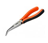 Bahco 2477G Ergo Bent Snipe Nose Pliers 200mm (8In) Multi Colour (One Size)