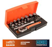 Bahco 1/4in Drive Socket Set (25 Piece) - XMS24SS14