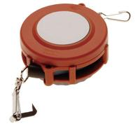 Bahco 2600 Tape Measure 15m Plastic Housing with Hook & Belt Clip