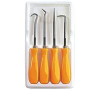 Bahco 2633L/S4 Awls and Hooks Set, Yellow/Silver, 120 mm