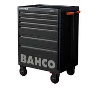 Bahco 26in E77 Premium Black 6 Drawer Tool Trolley Roll Cab Storage 1477K6BLACK