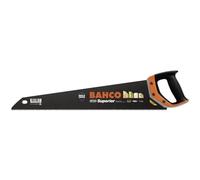 Bahco 2700-24-XT7-HP Superior Handsaw, 7 tpi, 600mm Length | XT tooth geometry for aggressive cutting | Hardpoint teeth stay sharp longer | Low friction coating | Fast wood cutting