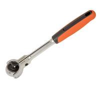 Bahco 3/8in Drive Swivel Head Ratchet 72 Teeth Provide A 5° Action BAH812038