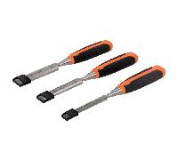 Bahco 3 Piece Wood Chisel Set 12, 18 and 25mm 424P-S3-EUR