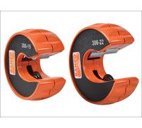 Bahco 306 Pipe Slice Cutter Twin Pack Set 15mm & 22mm Cutting Tool Heavy Duty