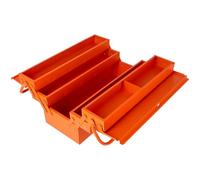 Bahco 3149-OR 5 Tray Cantilever Metal Toolbox Orange 530mm