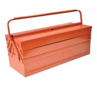 Bahco 3149-OR 5 Tray Cantilever Metal Toolbox Orange 550mm