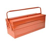Bahco 3149-OR 5 Tray Cantilever Metal Toolbox Orange 530mm