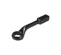 Bahco 315Z-2.1/2 2.1/2 Zoll Ring End Slogging Wrench Double Hex with 45 Degree Offset Head, Black