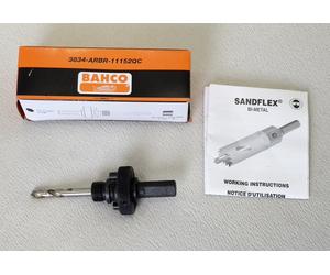 Bahco 32-152mm Arbor with Quick Change Function / 3834-ARBR-11152QC
