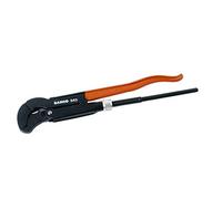 Bahco 343 "Swedish Model" Combination Pipe Wrench, Black/Orange, 420 mm