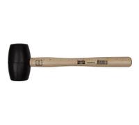 Bahco 3625RM-65 Rubber Mallet with Wooden Handle, Multi-Colour, 440 g 340 mm
