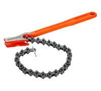 Bahco 3704 370-4 Chain Strap Wrench | Induction hardened jaws for secure grip | Anti-corrosion finish | Excellent access in confined spaces | Trade quality