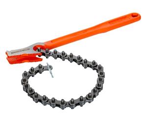 Bahco 3704 370-4 Chain Strap Wrench | Induction hardened jaws for secure grip | Anti-corrosion finish | Excellent access in confined spaces | Trade quality