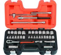 Bahco 38 Piece 3/8" Drive Hex Socket Set Metric and Imperial