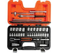 Bahco 38 Piece 3/8" Drive Hex Socket Set Metric and Imperial 3/8"