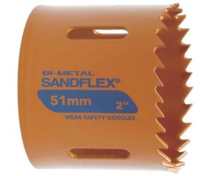 Bahco 3830-50-VIP 4/6 TPI "Sandflex" Bi-Metal Hole Saw, Orange, 50 x 38 mm